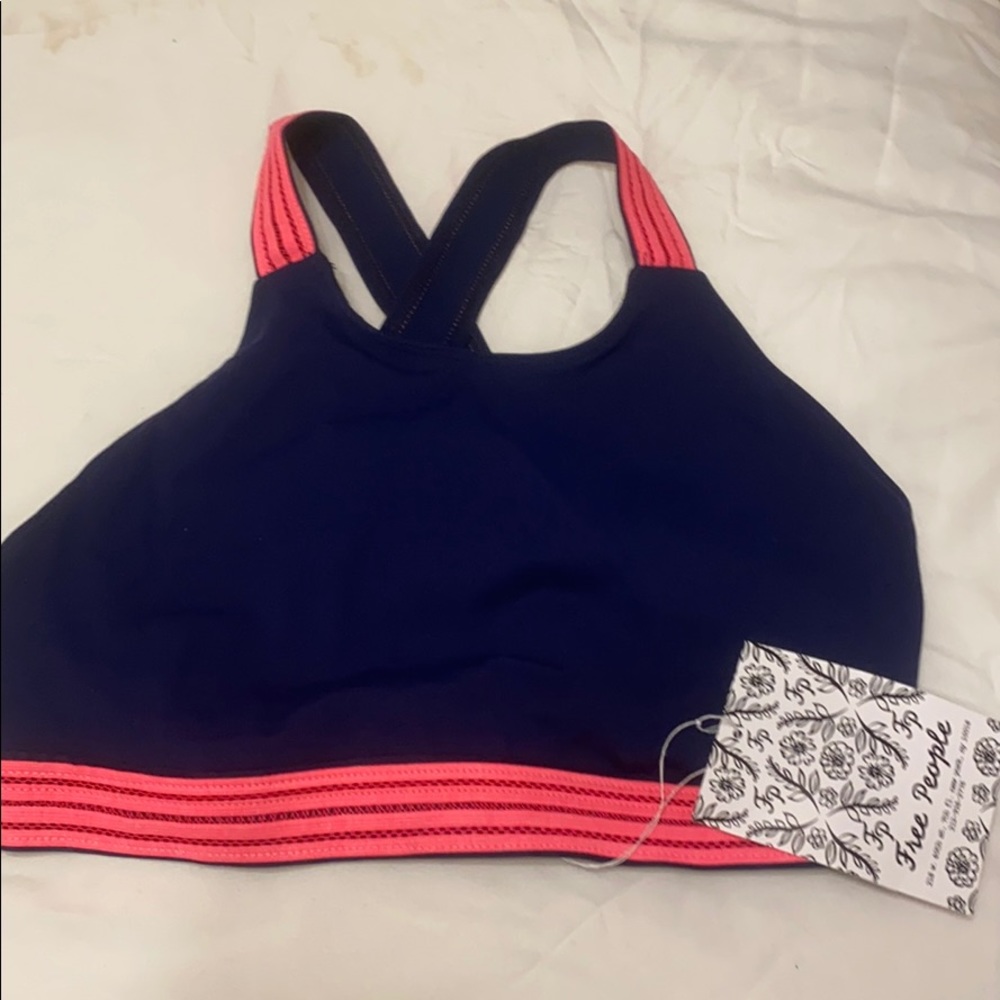 Brand new sample free people xs sports bra